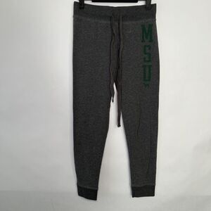 Michigan State Spartans Pink Victoria Secret Joggers Sweatpants Women Size Small